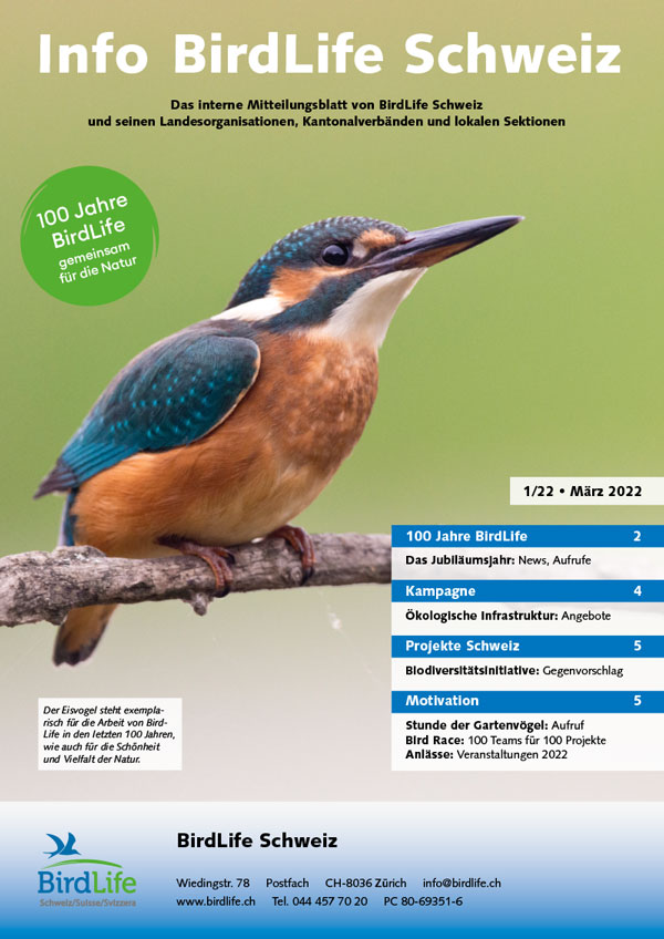 Calendrier BirdLife 2024  BirdLife Schweiz/Suisse/Svizzera